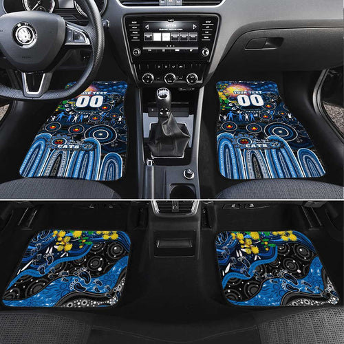 NAIDOC Week 2025 Cats Football Car Mats Aboriginal Dot Painting
