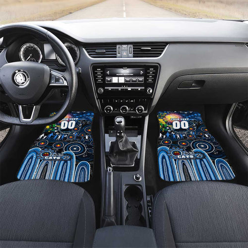 NAIDOC Week 2025 Cats Football Car Mats Aboriginal Dot Painting