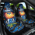 NAIDOC Week 2025 Cats Football Car Seat Cover Aboriginal Dot Painting