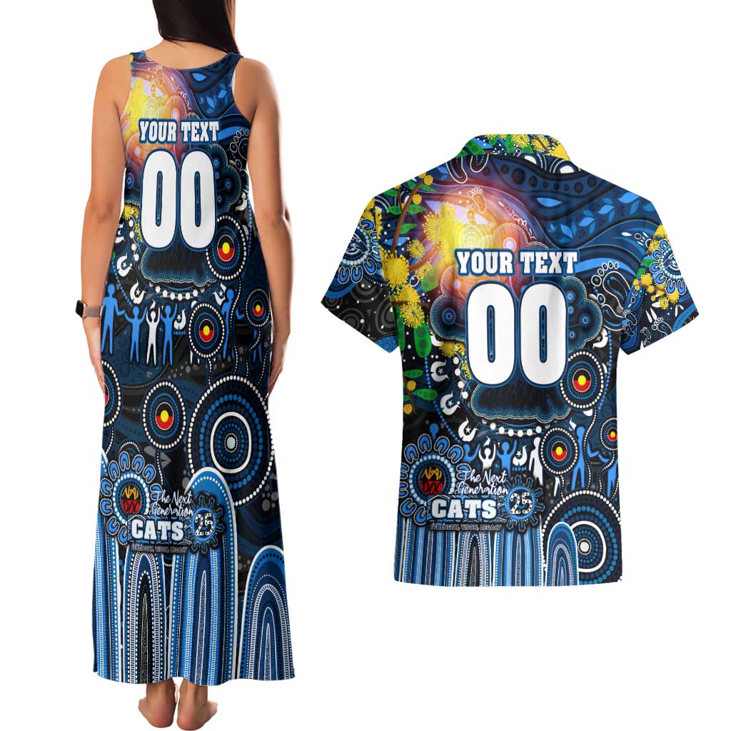 Personalised NAIDOC Week 2025 Cats Football Couples Matching Tank Maxi Dress and Hawaiian Shirt Aboriginal Dot Painting