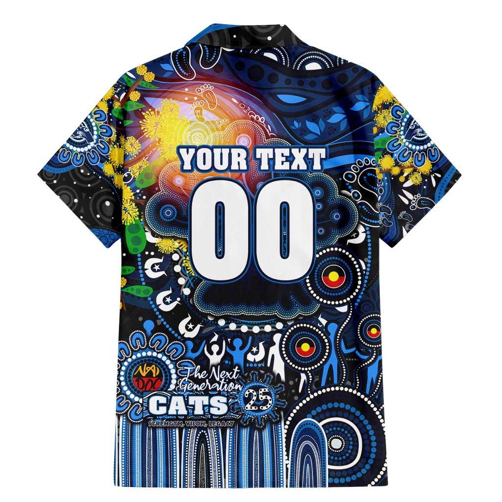 Personalised NAIDOC Week 2025 Cats Football Family Matching Mermaid Dress and Hawaiian Shirt Aboriginal Dot Painting