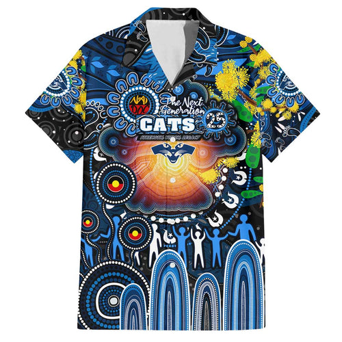 Personalised NAIDOC Week 2025 Cats Football Family Matching Summer Maxi Dress and Hawaiian Shirt Aboriginal Dot Painting