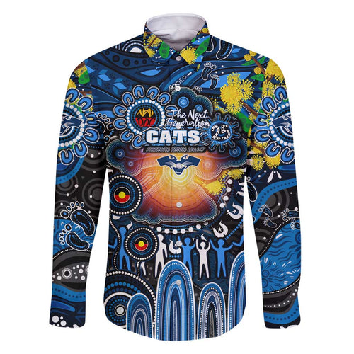 Personalised NAIDOC Week 2025 Cats Football Family Matching Summer Maxi Dress and Hawaiian Shirt Aboriginal Dot Painting