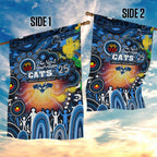 NAIDOC Week 2025 Cats Football Garden Flag Aboriginal Dot Painting