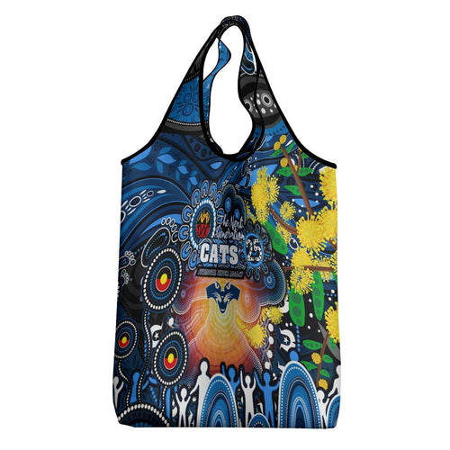 NAIDOC Week 2025 Cats Football Grocery Bag Aboriginal Dot Painting