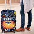 NAIDOC Week 2025 Cats Football Luggage Cover Aboriginal Dot Painting