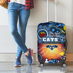 NAIDOC Week 2025 Cats Football Luggage Cover Aboriginal Dot Painting