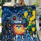 NAIDOC Week 2025 Cats Football Quilt Aboriginal Dot Painting