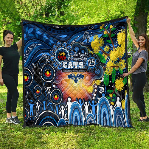 NAIDOC Week 2025 Cats Football Quilt Aboriginal Dot Painting