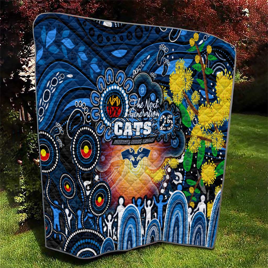 NAIDOC Week 2025 Cats Football Quilt Aboriginal Dot Painting