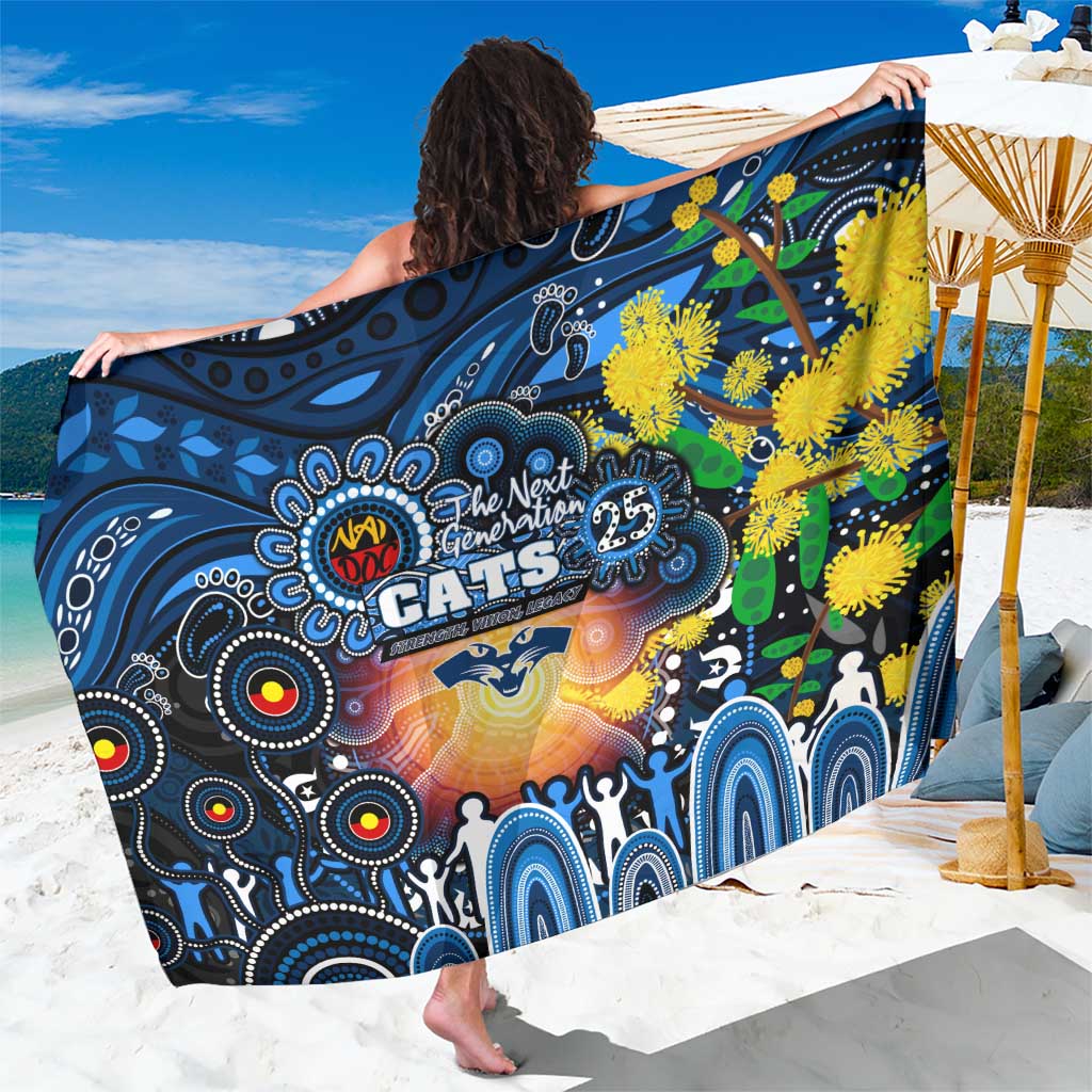 NAIDOC Week 2025 Cats Football Sarong Aboriginal Dot Painting