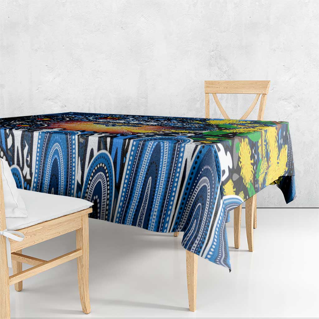 NAIDOC Week 2025 Cats Football Tablecloth Aboriginal Dot Painting