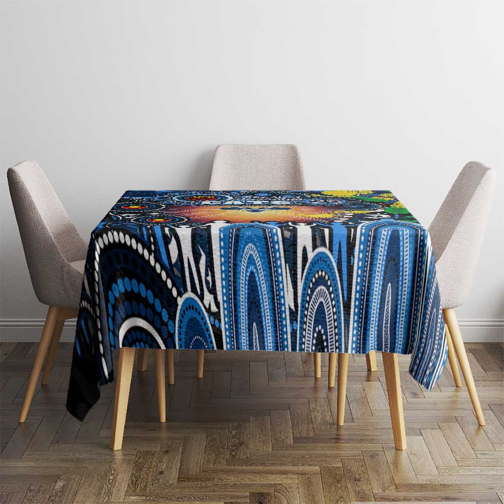NAIDOC Week 2025 Cats Football Tablecloth Aboriginal Dot Painting