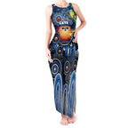 Personalised NAIDOC Week 2025 Cats Football Tank Maxi Dress Aboriginal Dot Painting