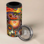 NAIDOC Week 2025 Suns Football 4 in 1 Can Cooler Tumbler Aboriginal Dot Painting