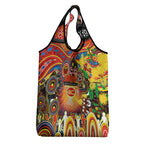 NAIDOC Week 2025 Suns Football Grocery Bag Aboriginal Dot Painting