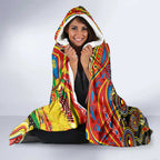 NAIDOC Week 2025 Suns Football Hooded Blanket Aboriginal Dot Painting