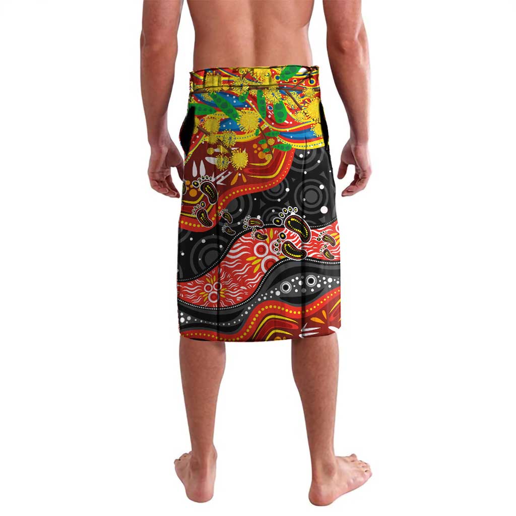 Personalised NAIDOC Week 2025 Suns Football Lavalava Aboriginal Dot Painting