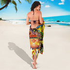 NAIDOC Week 2025 Suns Football Sarong Aboriginal Dot Painting