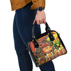 NAIDOC Week 2025 Suns Football Shoulder Handbag Aboriginal Dot Painting