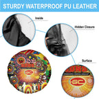 NAIDOC Week 2025 Suns Football Spare Tire Cover Aboriginal Dot Painting