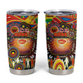 NAIDOC Week 2025 Suns Football Tumbler Cup Aboriginal Dot Painting