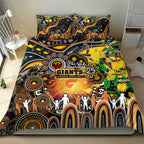 NAIDOC Week 2025 Giants Football Bedding Set Aboriginal Dot Painting