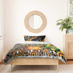 NAIDOC Week 2025 Giants Football Bedding Set Aboriginal Dot Painting