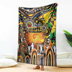 NAIDOC Week 2025 Giants Football Blanket Aboriginal Dot Painting