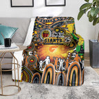 NAIDOC Week 2025 Giants Football Blanket Aboriginal Dot Painting