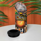 NAIDOC Week 2025 Giants Football 4 in 1 Can Cooler Tumbler Aboriginal Dot Painting