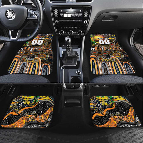 NAIDOC Week 2025 Giants Football Car Mats Aboriginal Dot Painting