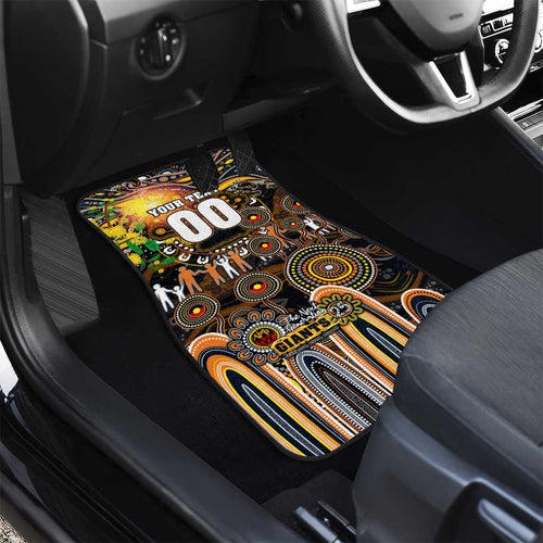 NAIDOC Week 2025 Giants Football Car Mats Aboriginal Dot Painting