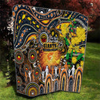 NAIDOC Week 2025 Giants Football Quilt Aboriginal Dot Painting