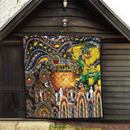 NAIDOC Week 2025 Giants Football Quilt Aboriginal Dot Painting