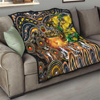 NAIDOC Week 2025 Giants Football Quilt Aboriginal Dot Painting