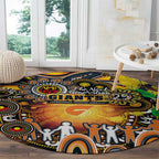 NAIDOC Week 2025 Giants Football Round Carpet Aboriginal Dot Painting