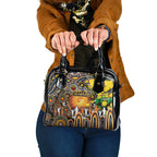 NAIDOC Week 2025 Giants Football Shoulder Handbag Aboriginal Dot Painting