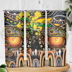 NAIDOC Week 2025 Giants Football Skinny Tumbler Aboriginal Dot Painting
