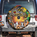 NAIDOC Week 2025 Giants Football Spare Tire Cover Aboriginal Dot Painting
