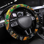 NAIDOC Week 2025 Giants Football Steering Wheel Cover Aboriginal Dot Painting