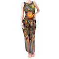 Personalised NAIDOC Week 2025 Giants Football Tank Maxi Dress Aboriginal Dot Painting