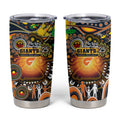 NAIDOC Week 2025 Giants Football Tumbler Cup Aboriginal Dot Painting