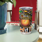 NAIDOC Week 2025 Giants Football Tumbler Cup Aboriginal Dot Painting