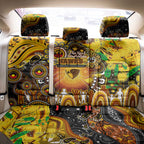 NAIDOC Week 2025 Hawks Football Back Car Seat Cover Aboriginal Dot Painting
