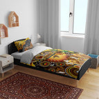 NAIDOC Week 2025 Hawks Football Bedding Set Aboriginal Dot Painting