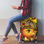 NAIDOC Week 2025 Hawks Football Luggage Cover Aboriginal Dot Painting