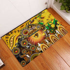 NAIDOC Week 2025 Hawks Football Rubber Doormat Aboriginal Dot Painting