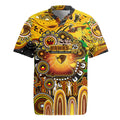 Personalised NAIDOC Week 2025 Hawks Football Rugby Jersey Aboriginal Dot Painting