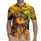 Personalised NAIDOC Week 2025 Hawks Football Rugby Jersey Aboriginal Dot Painting